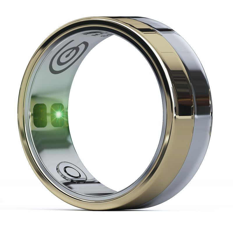 Smart Ring with Bluetooth Tracker, Multifunctional Smart Ring, Waterproof Smart Ring with Blood Oxygen & Heart Rate Monitoring, Fashionable Lightweight Sports Ring for Men & Women