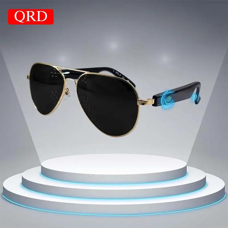 Smart Glasses, Music Earphone Smart Glasses, Music & Call Glasses, Sunglasses with UV380 Protective, Smart & Wearable Devices