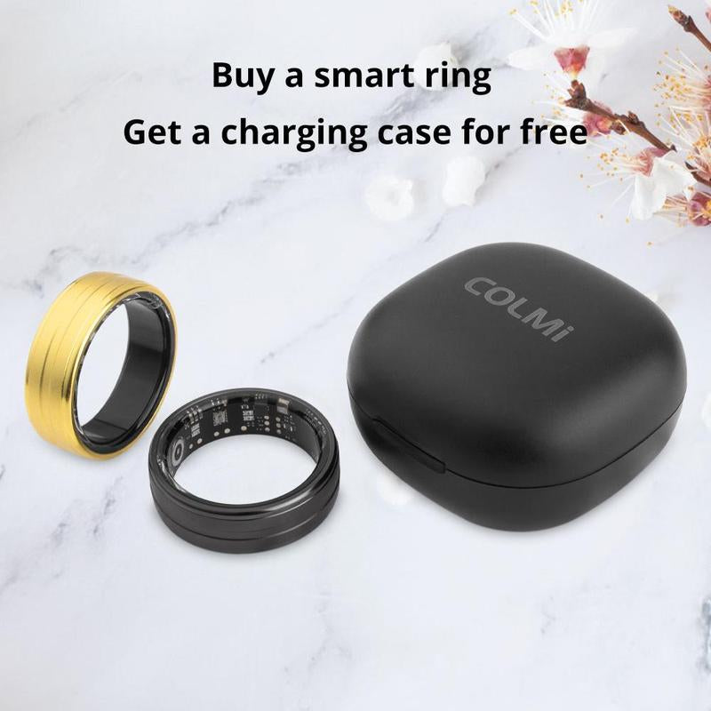 Colmi Smart Ring, USB Rechargeable Sports Monitoring Ring, Fitness Tracker, Smart Portable Rings, Sports Ring for Men & Women, Health & Fitness Ring, Electronic Gadgets