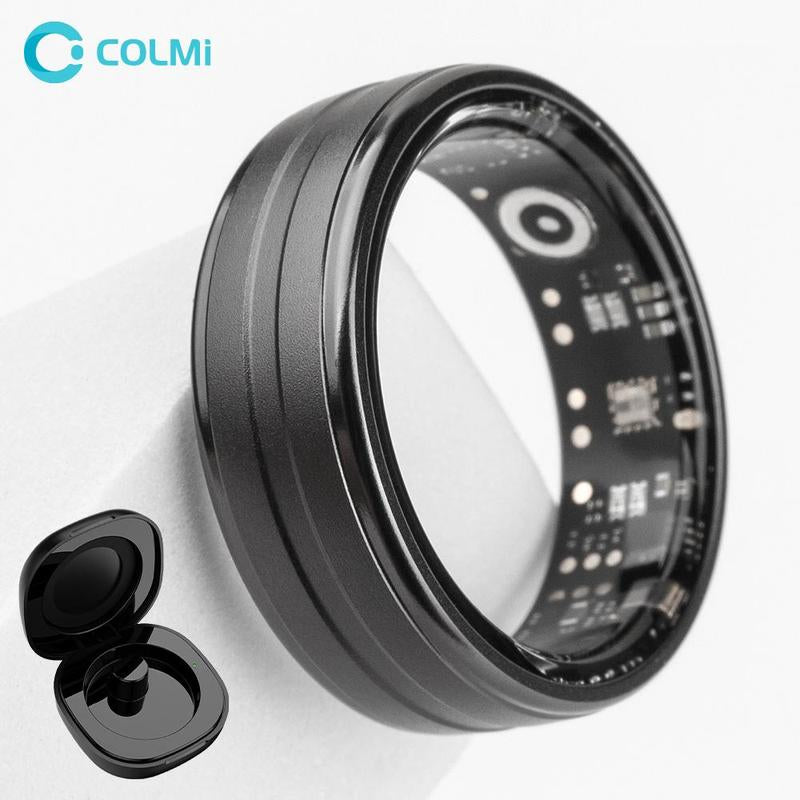 Colmi Smart Ring, USB Rechargeable Sports Monitoring Ring, Fitness Tracker, Smart Portable Rings, Sports Ring for Men & Women, Health & Fitness Ring, Electronic Gadgets