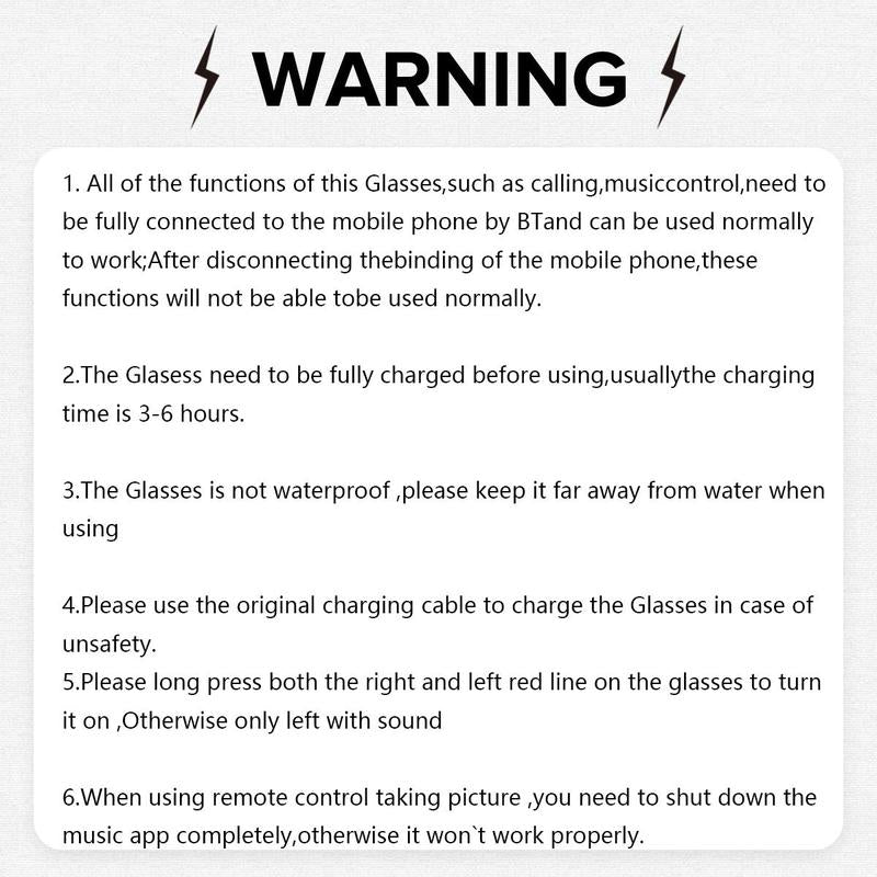 SENBONO Stylish Unisex Smart Glasses, anti Blue Light Smart Glasses with Music Playback, Hands-Free Calling Fashion Smart Glasses for Office, Outdoor