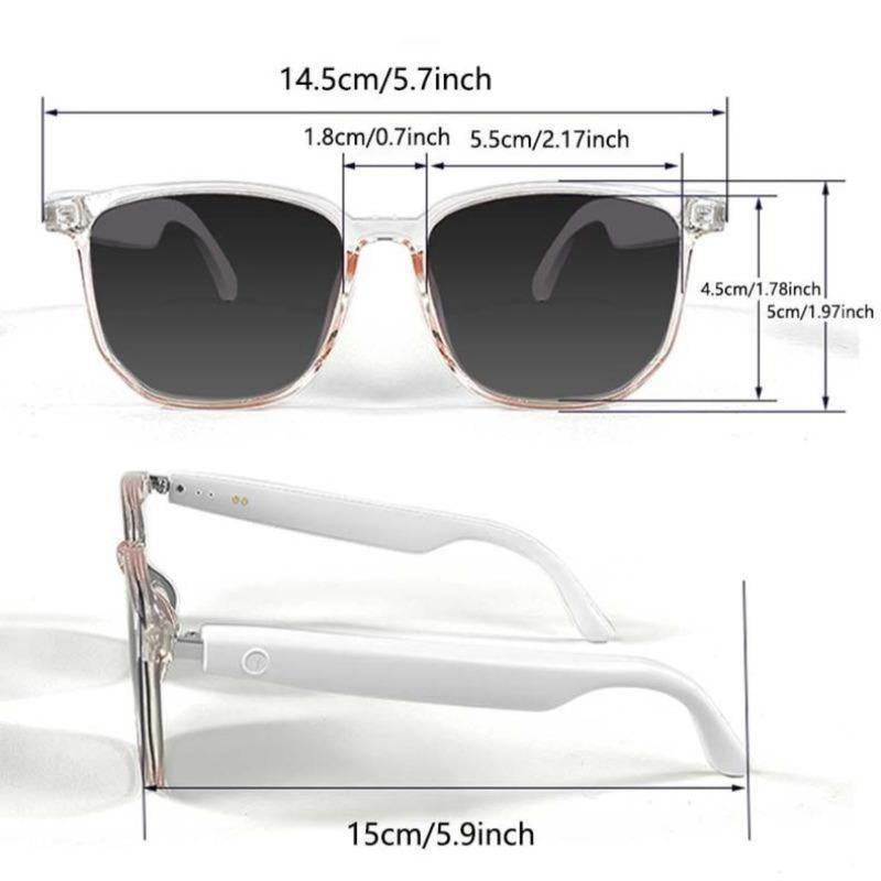 2025 Smart Glasses, Multifunctional Anti-Blue Light Glasses, Touch Control Wireless Glasses for Women, Bluetooth-Compatible Smart Glasses for Men & Women, Father'S Day Gifts